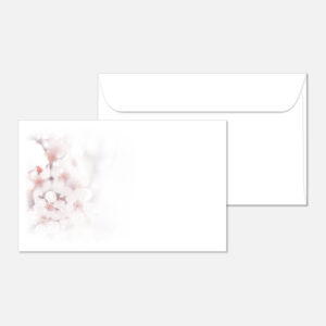 Kuvert mit einer Blume