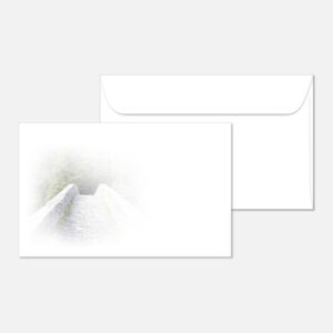 Kuvert mit einer Landschaft