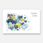 Kondolenzkarten 3er-Set Letterdesign – Bild 3